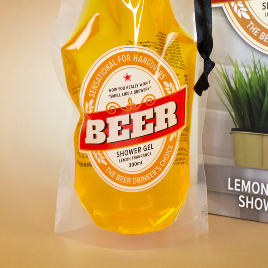Duschgel Bier im PET-Beutel | Witziges Geschenk