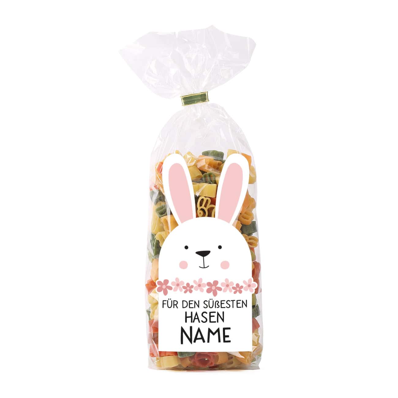 Hasennudeln zu Ostern mit Ihrem Wunschnamen