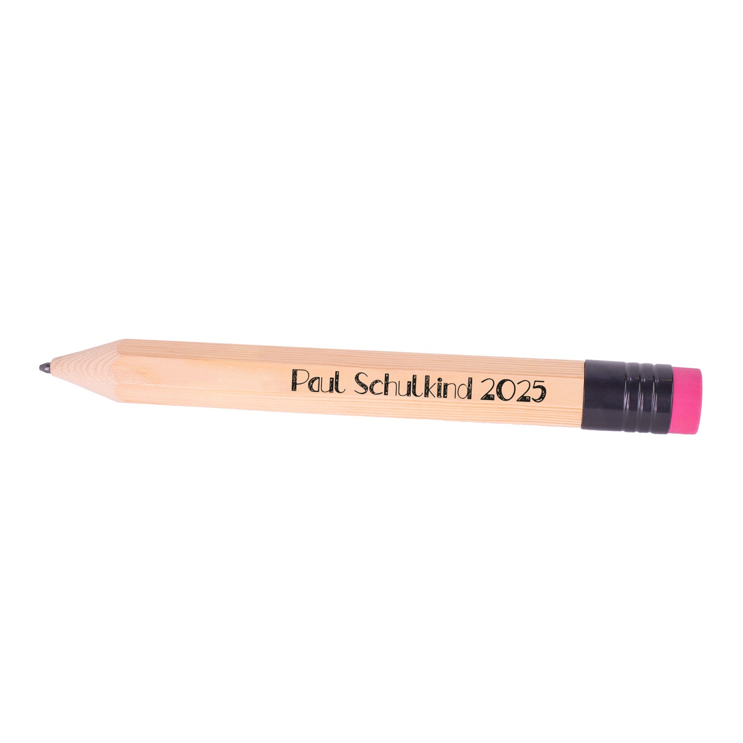 XXL Bleistift mit Radiergummi und Wunschtext in Übergröße! 35cm "Big Ideas"