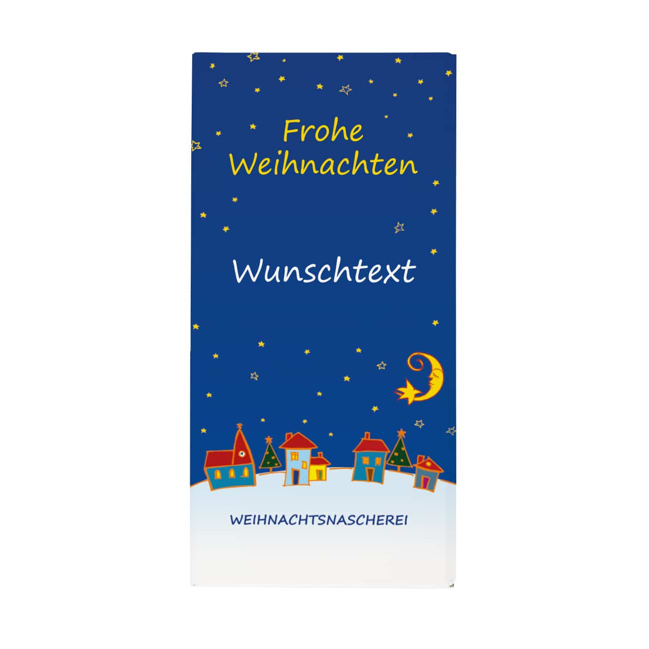 100g Tafel Schokolade mit Text nach Wunsch