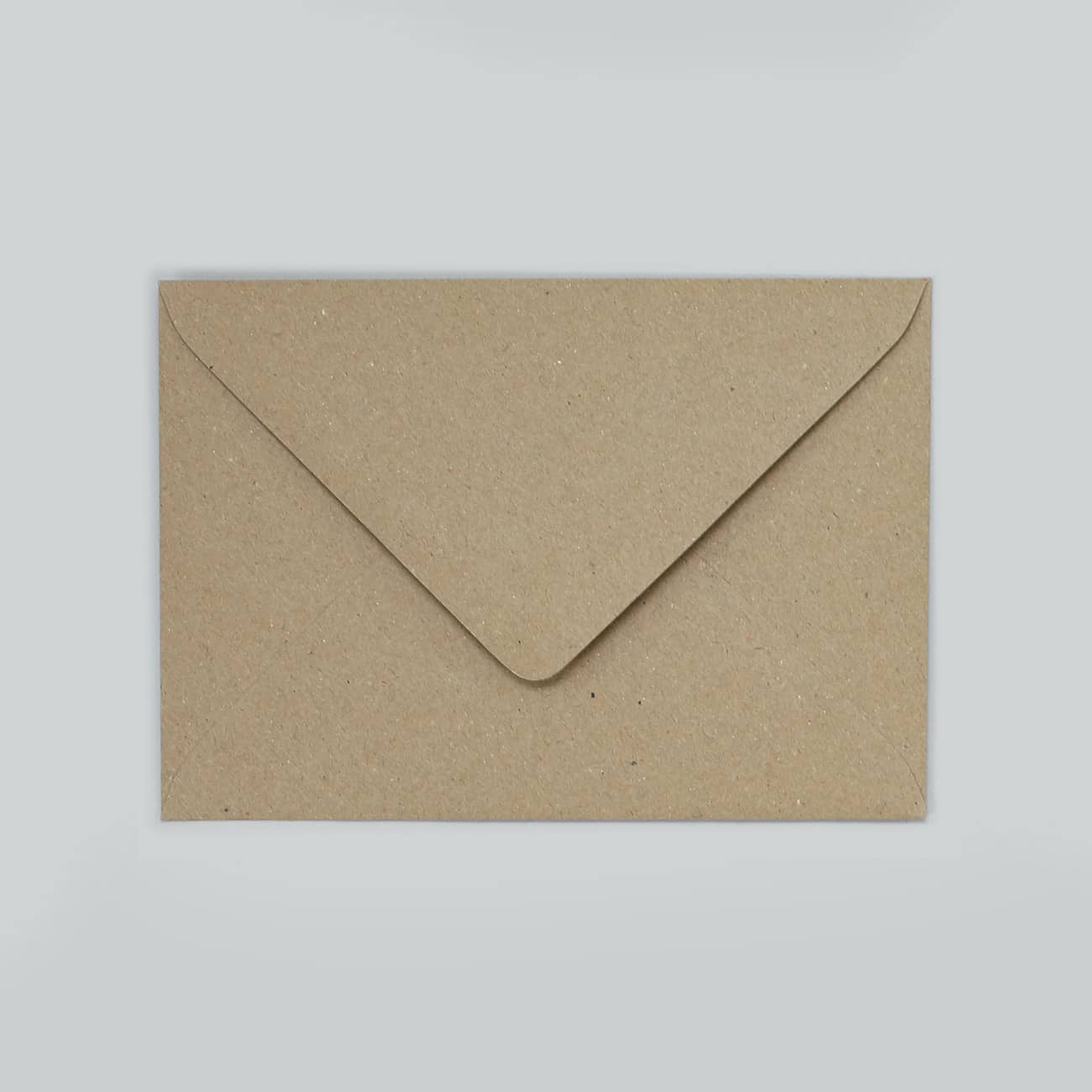 Postkartenhülle Kraftbraun
