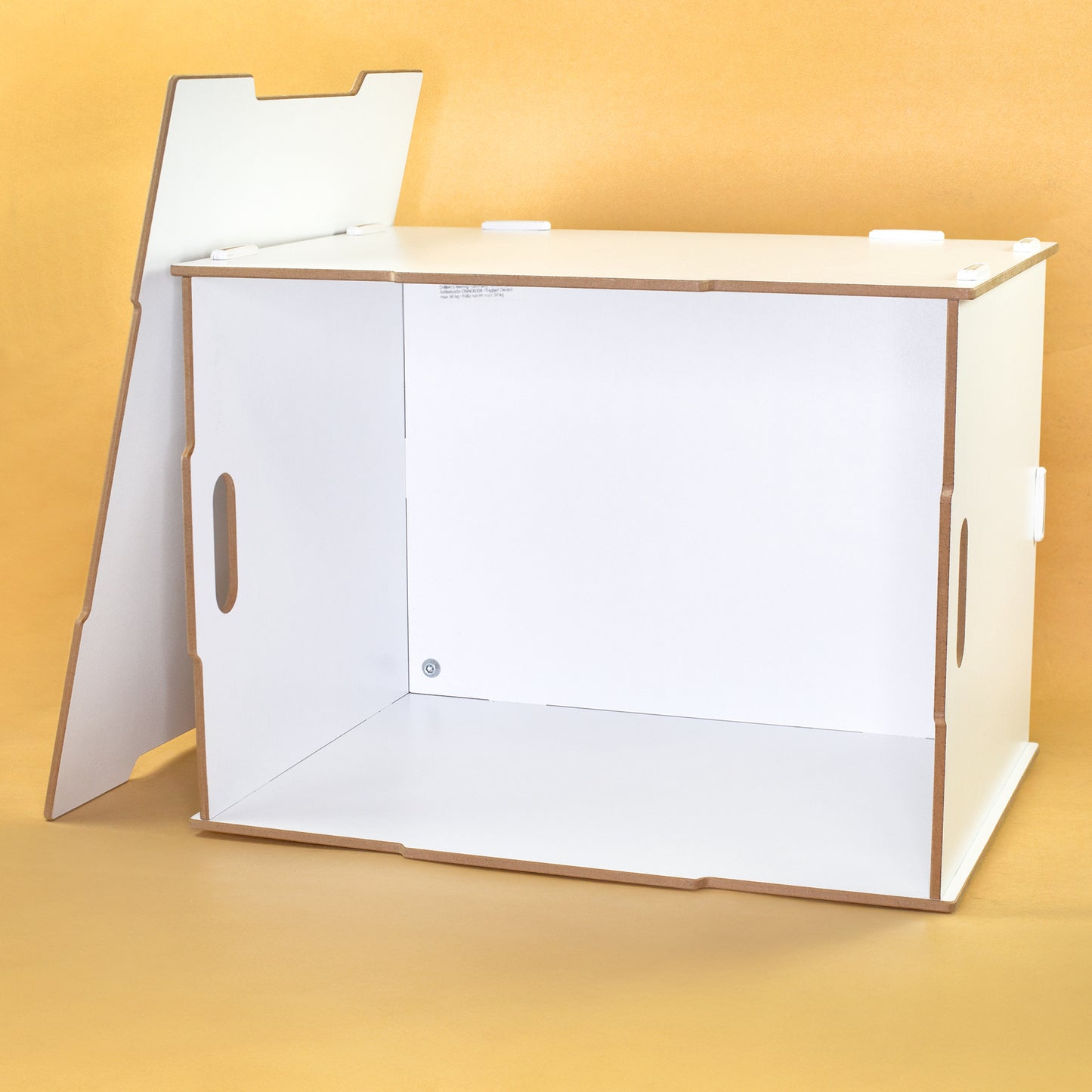 Personalisierte Rollbox aus Holz mit Bären-Motiv von clipfritz | Spielzeugkiste für Kinder mit Name