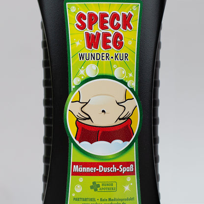 Humorvolles Männerduschgel Speck weg mit Nordic Ice Duft, 300 ml