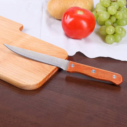 Messer mit Holzgriff inklusive