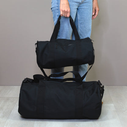 Sporttasche personalisiert mit Name & Gym Motiv | Duffle Bag für Männer & Sport als Geschenk