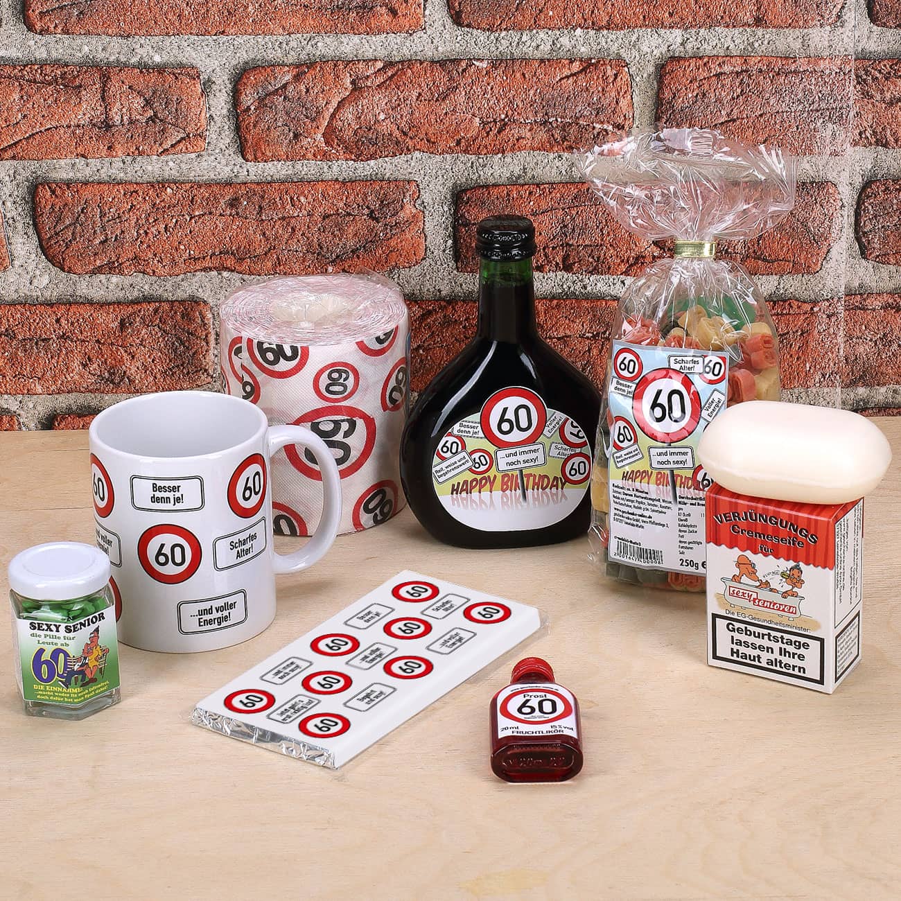 Mit witzigen Produkten zum Geburtstag