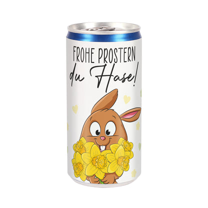 Secco zu Ostern 'Frohe Prostern, du Hase!' | Lustige Geschenkidee für Erwachsene 200 ml