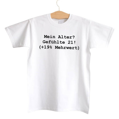 Weißes T-Shirt Mehrwertsteuer