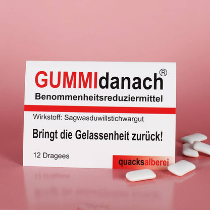 GUMMIdanach Kaugummis als Benommenheitsreduziermittel