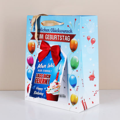 Geschenkverpackung zum Geburtstag