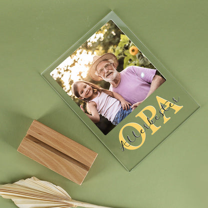 Einmaliger Fotoaufdruck für Opa