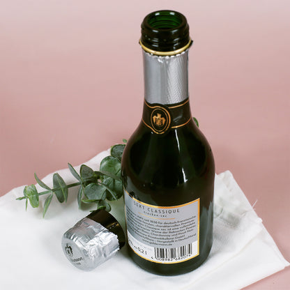 Personalisierte Mini-Sektflasche – „Cheers auf die zukünftige Mrs" mit Wunschname | Geldermann