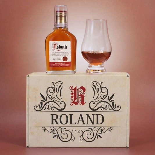 Geschenkset zum Geburtstag für Männer personalisiert mit Name