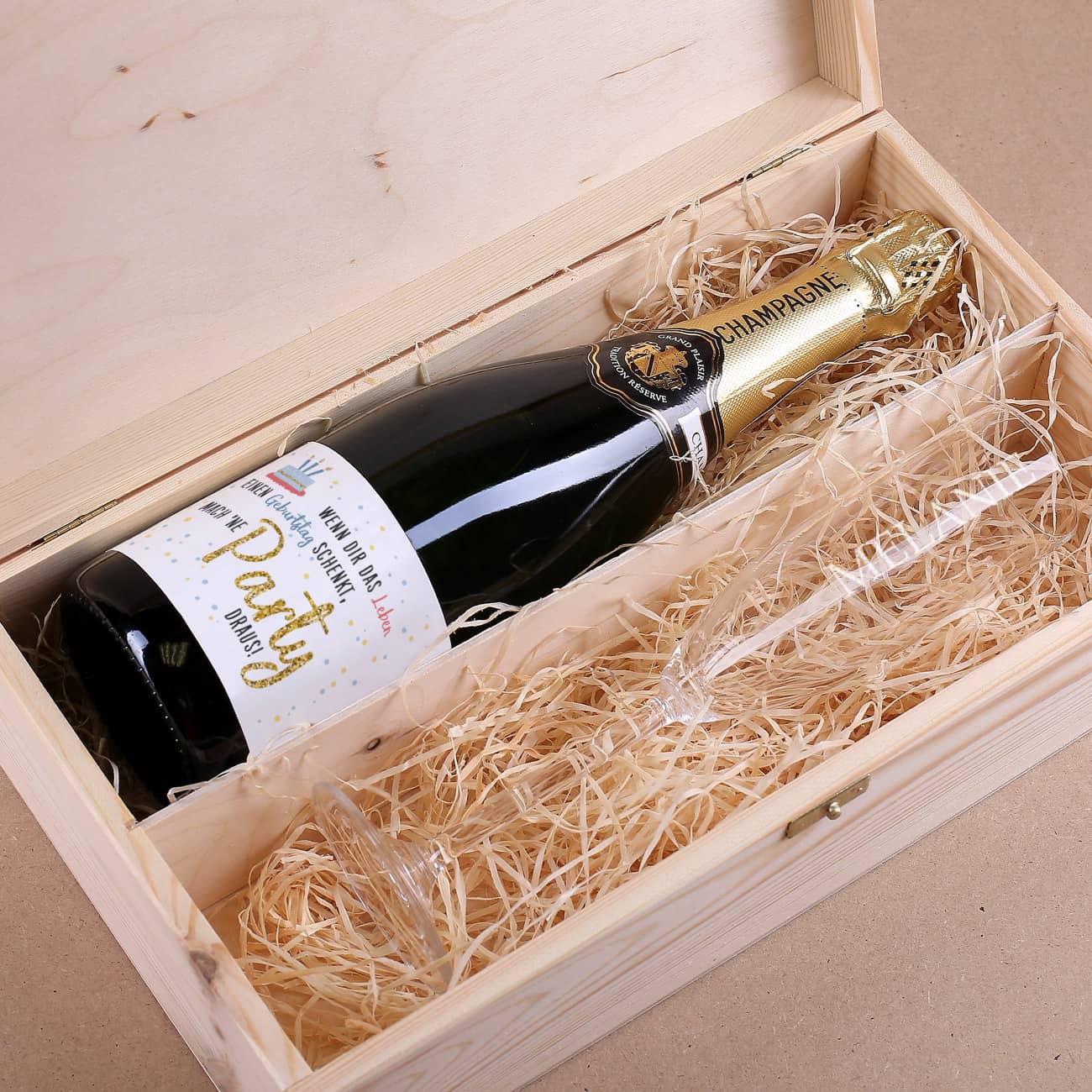 Champagner Geschenkset zum Geburtstag