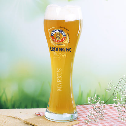 Erdinger Bierglas