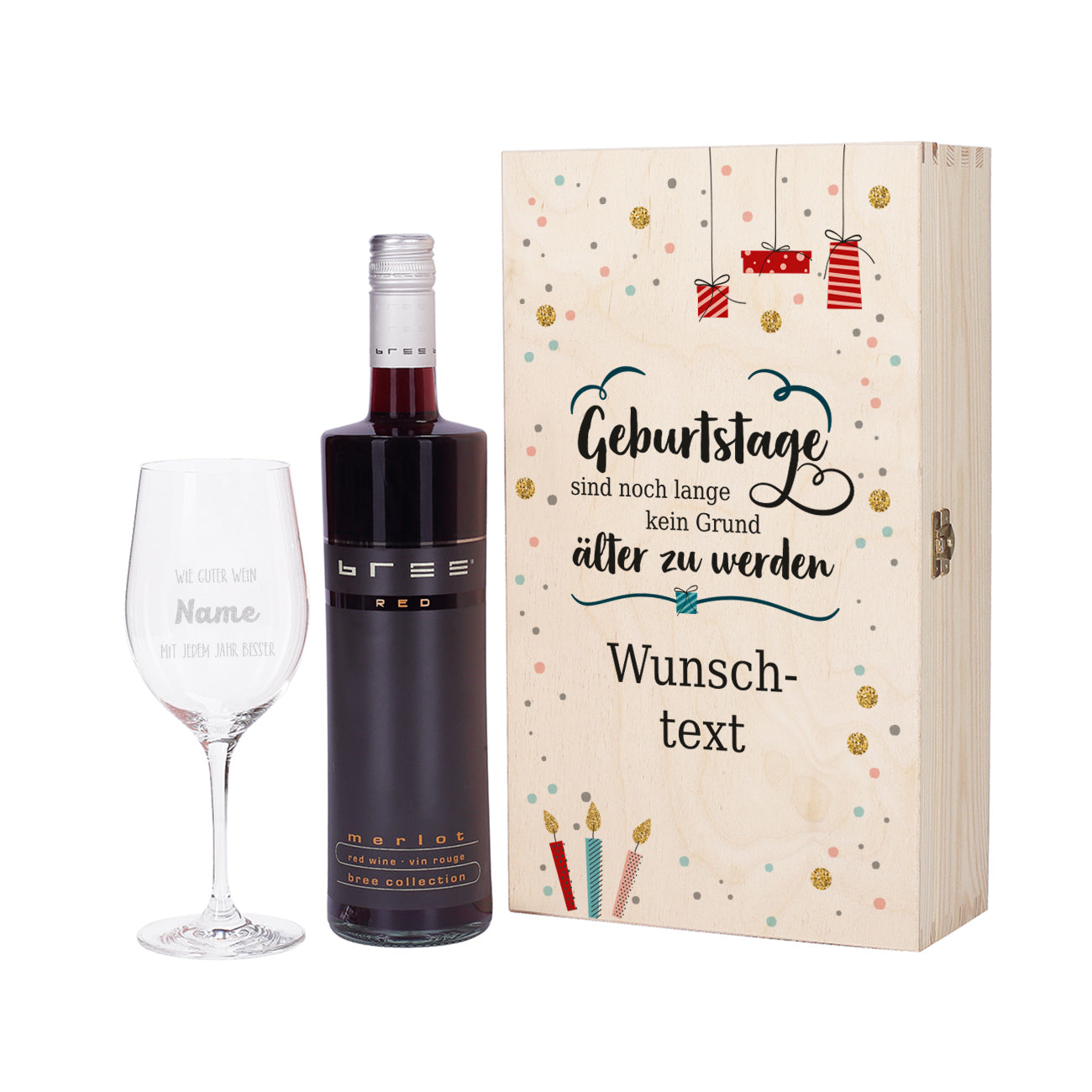Personalisiertes Geschenkset