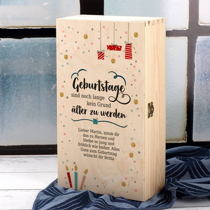 Bedruckte Geschenkbox