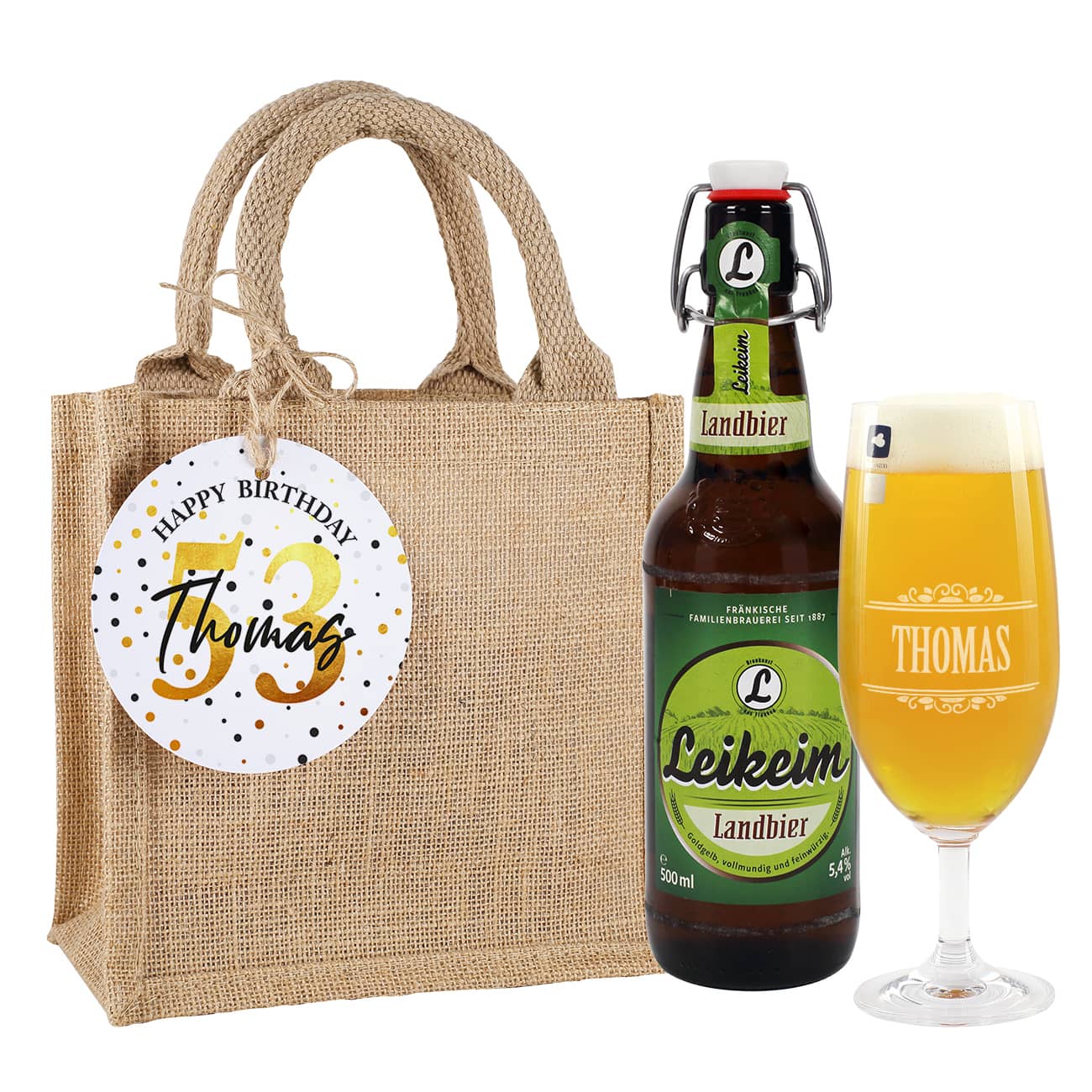 Bierset zum Geburtstag für Männer