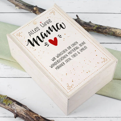 Wein-Geschenkset zum Muttertag - Alles Liebe Mama