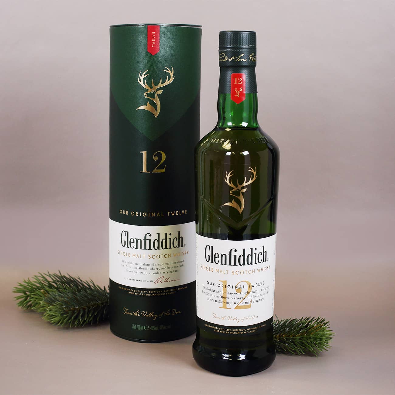Whisky Weihnachtsgeschenkset mit Name