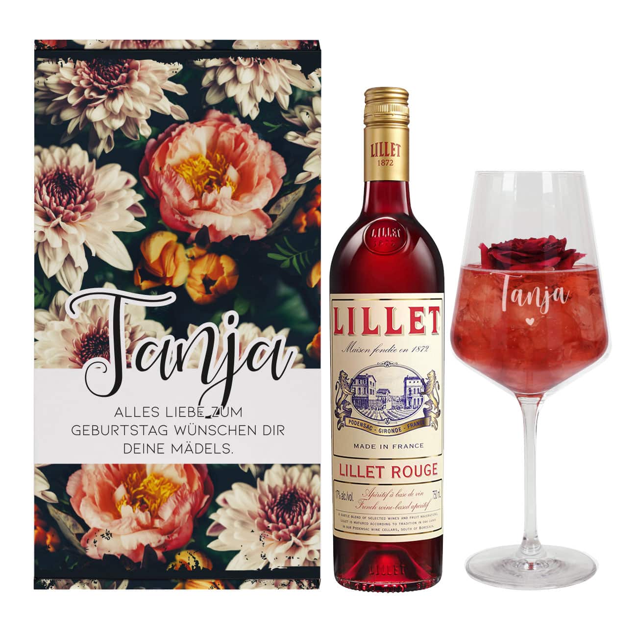 Lillet Rouge Geschenkset