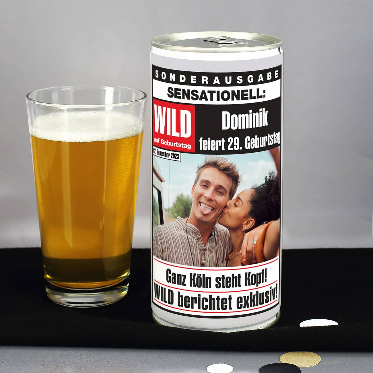 Foto-Biergeschenk