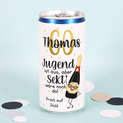 Secco personalisiert mit Name, Alter & Text