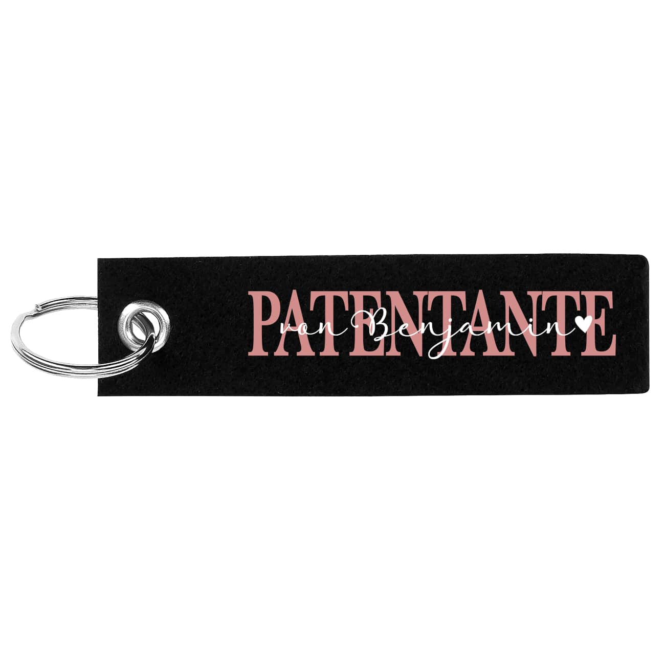 Filz Schlüsselanhänger für die Patentante