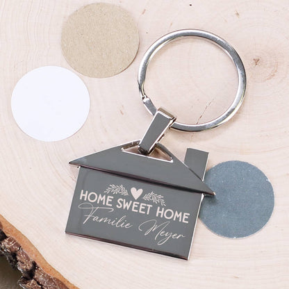 Anhänger Haus - Home Sweet Home personalisiert
