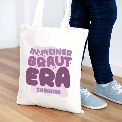 Beutel "In meiner Braut Era" mit Wunschname
