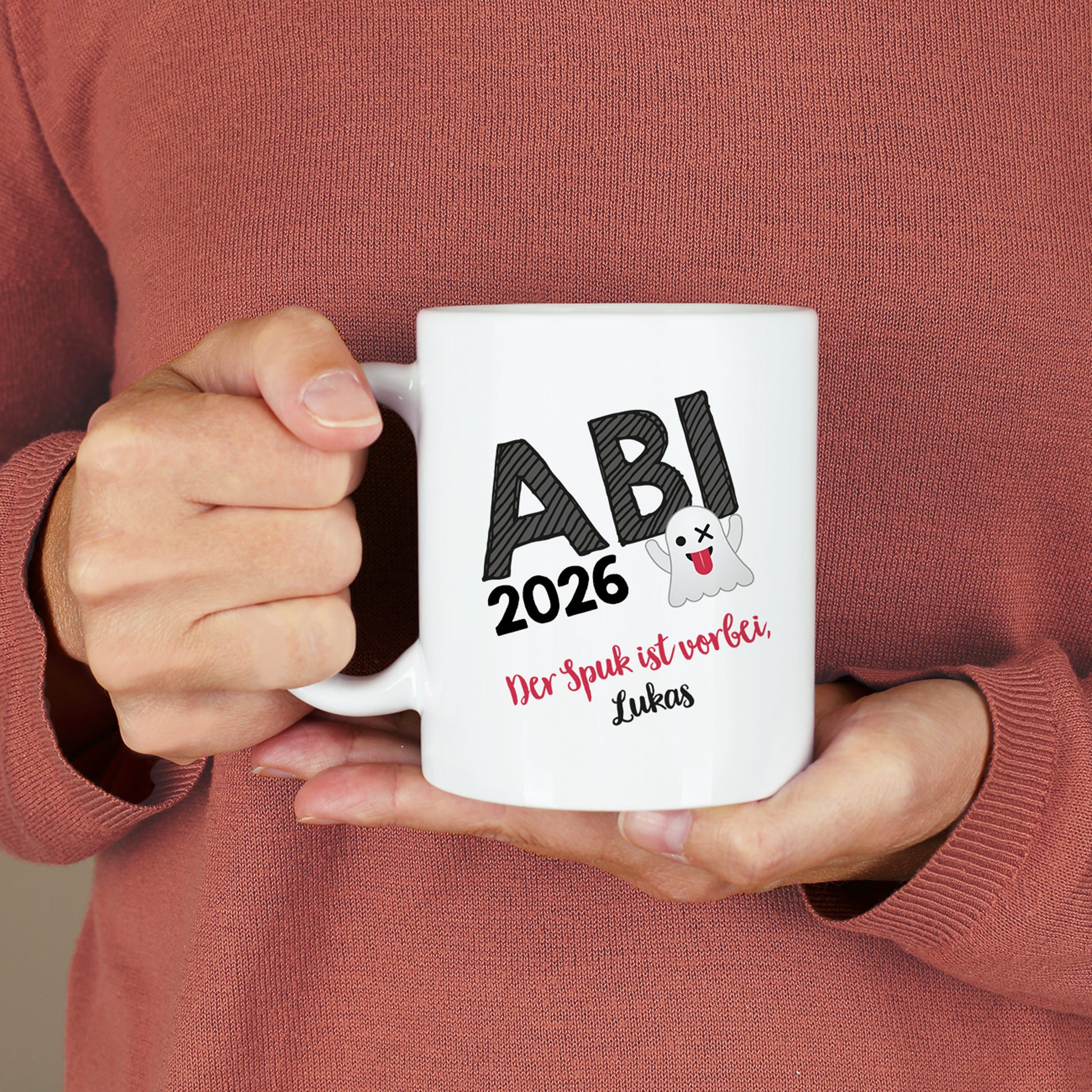 Tasse - Der Spuk ist vorbei, Geschenk zum Abitur 2026
