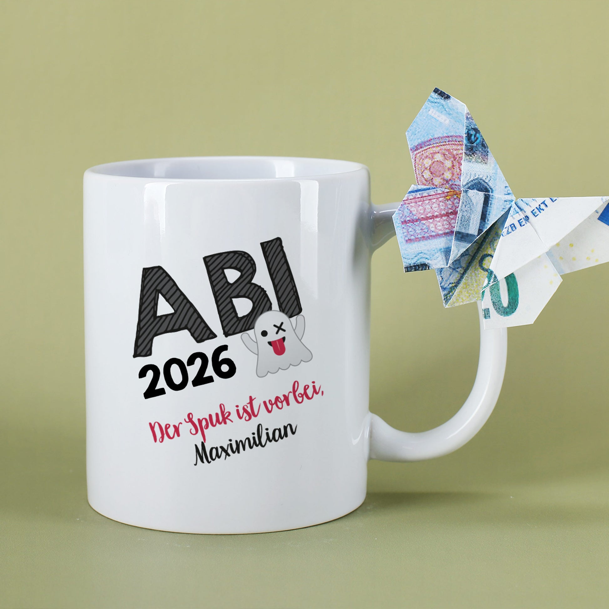 Der Spuk ist vorbei Tasse zum Abi 2026