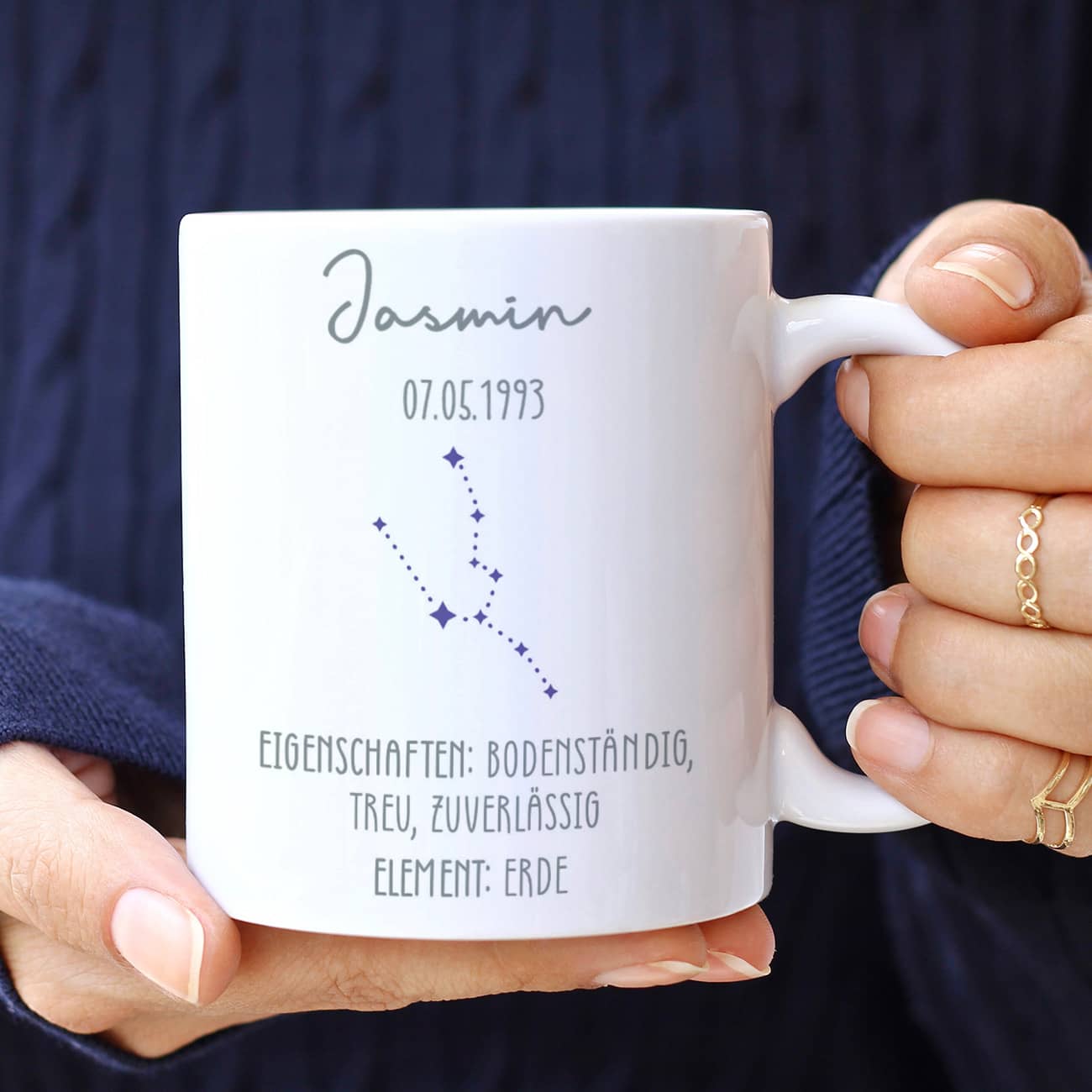 Einzigartige Sternzeichen-Tasse