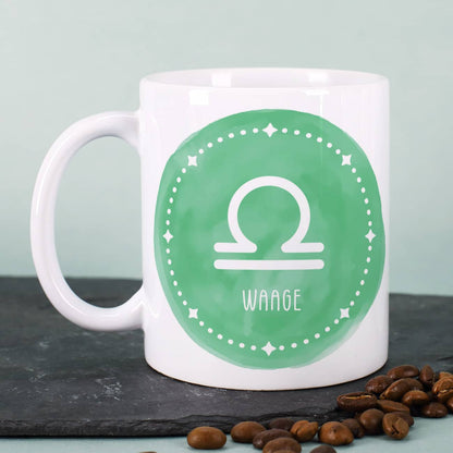 Tasse mit persönlichem Sternzeichen-Druck