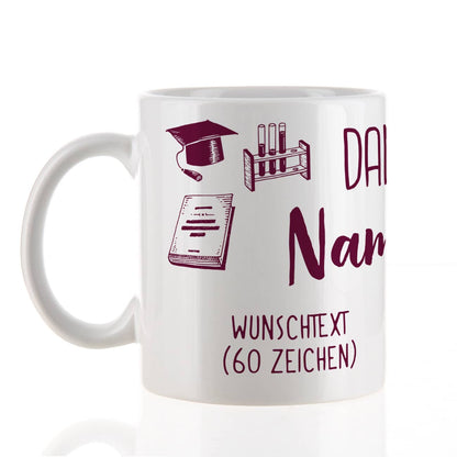 Personalisierte Tasse als Danke für die Lehrerin