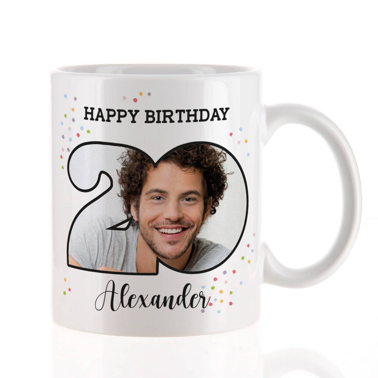 Personalisiertes Geburtstagsgeschenk mit Foto und Name