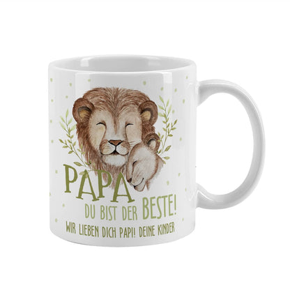 Spruch "Papa, du bist der Beste!" mit Text personalisiert