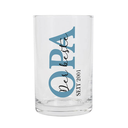 Schnapsglas mit - Opas seit...- Aufdruck