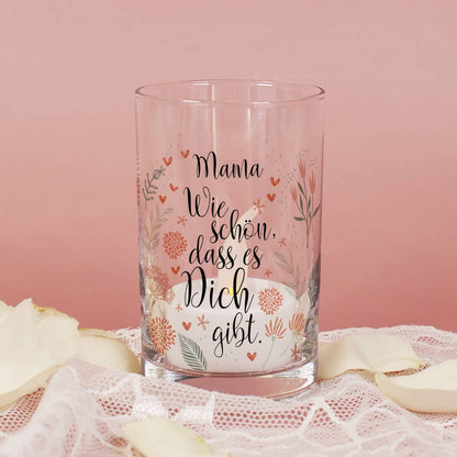 Wie schön, dass es dich gibt mit Name personalisiert