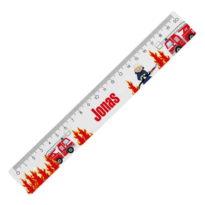 20 cm Lineal mit Name personalisiert