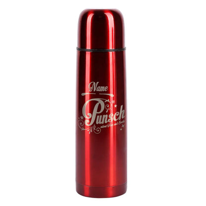 Thermosflasche mit Ihrem Wunschnamen