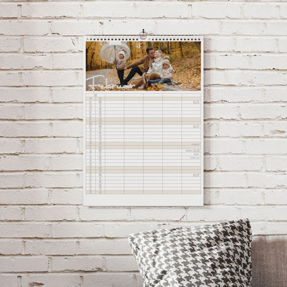 Wandkalender in 2 Größen auswählbar