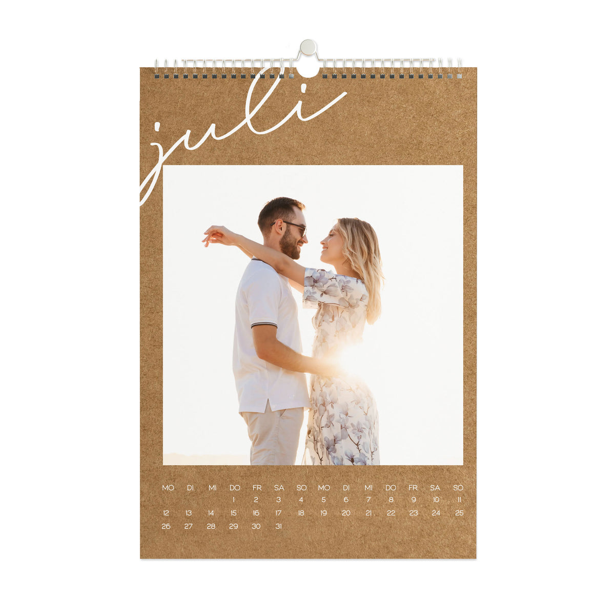 Fotokalender 2027 mit eigenen Fotos & Wunschtext personalisierbar in A3 oder A4 | Weihnachtsgeschenk