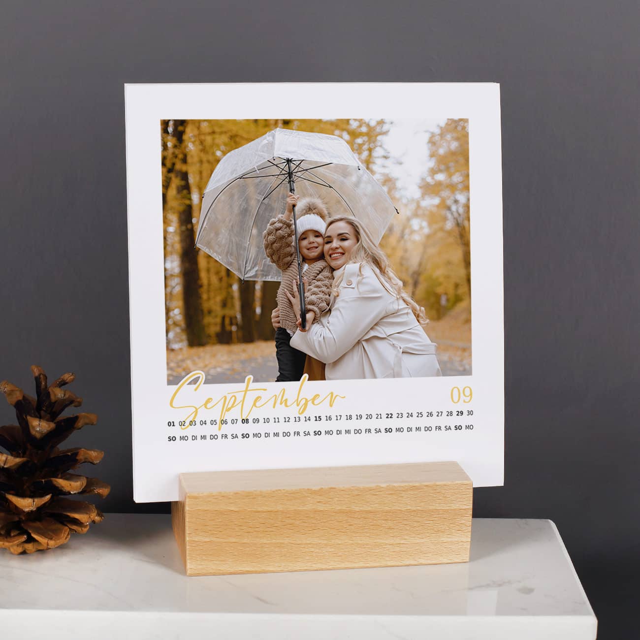Tischkalender für die beste Oma mit Ihren Wunschfotos