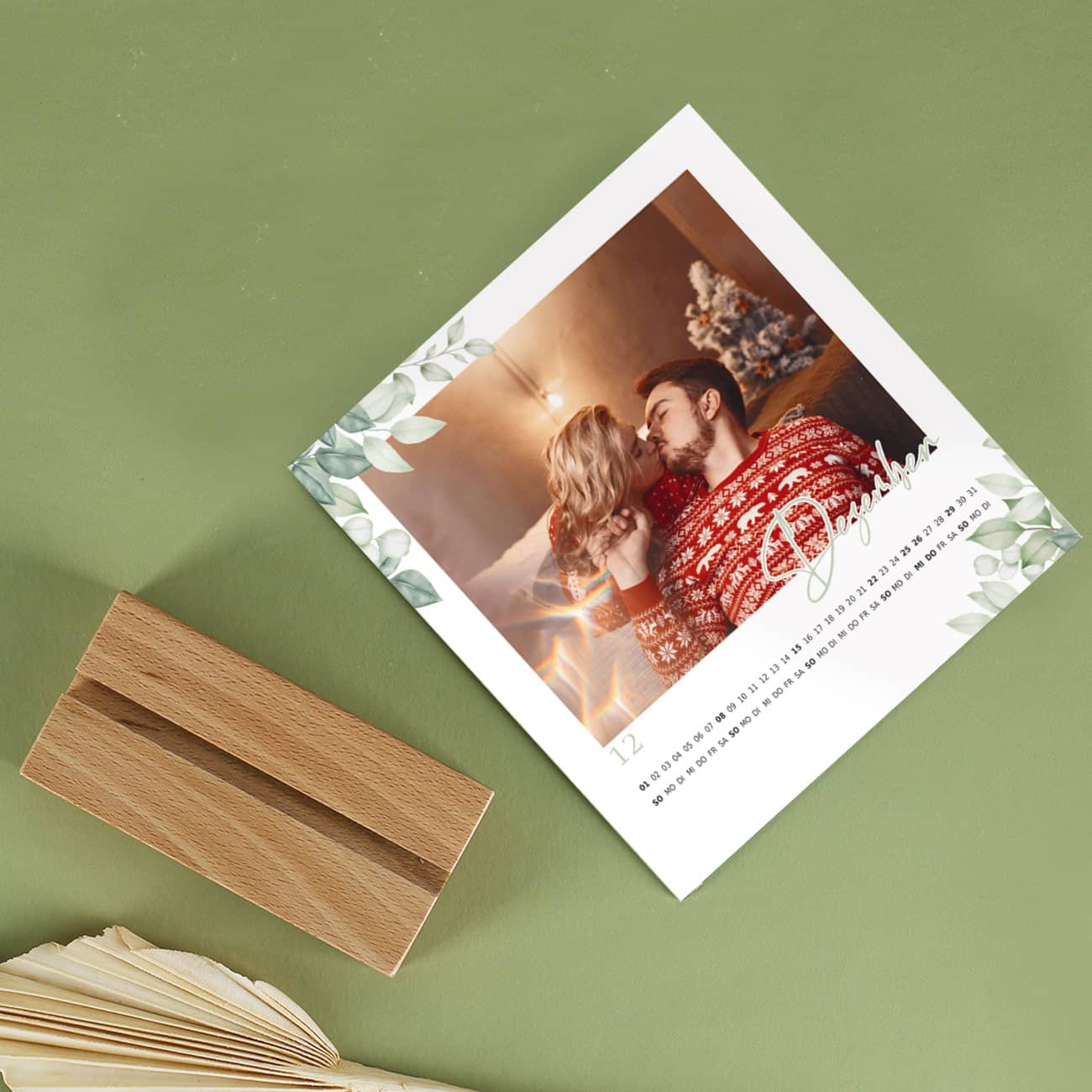 Persönlich bedruckte Kalenderblätter