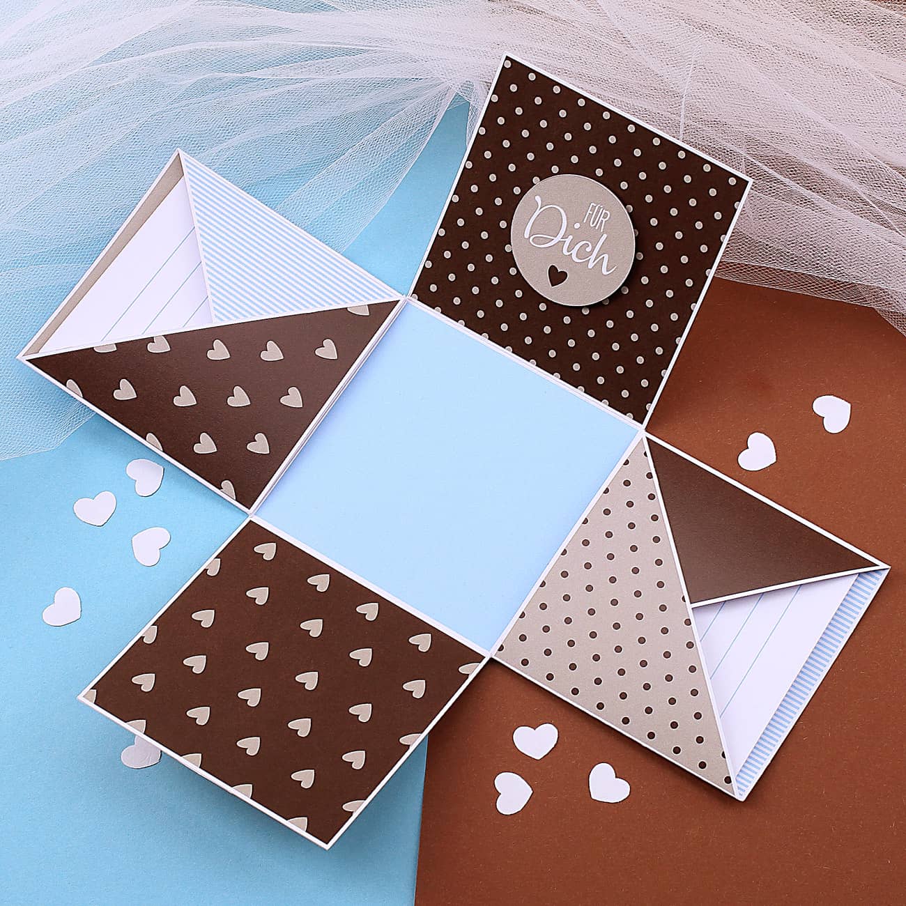 Überraschungsbox "I love you like no Otter" mit Ihrem Wunschnamen