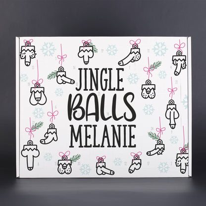 Jingle Balls Motiv mit Name nach Wunsch personalisiert