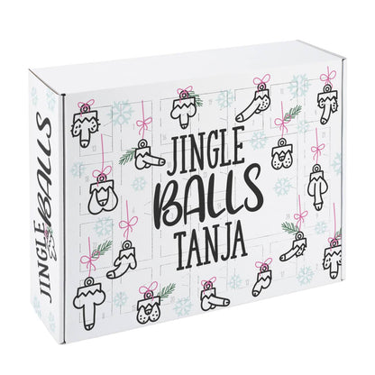 Personalisierter Penis-Adventskalender mit Name personalisiert