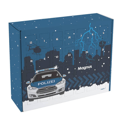 Polizei Adventskalender zum selbst Befüllen