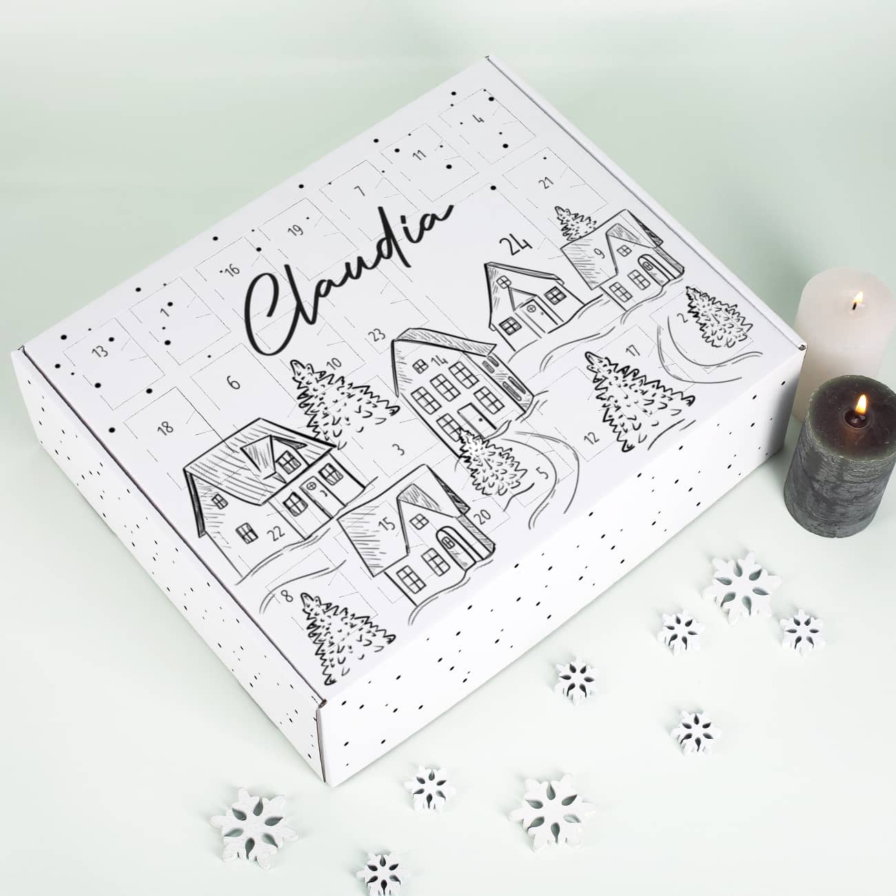 DIY Adventskalender zum selber Füllen